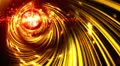 Abstract fantasy motion background, shining lights and particles HD Footage
