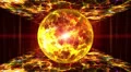 Abstract fantasy motion background, shining lights and particles HD Footage