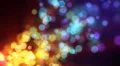 Abstract fantasy motion background, shining lights and particles HD Footage