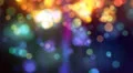 Abstract fantasy motion background, shining lights and particles HD Footage