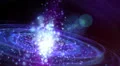 Abstract fantasy motion background, shining lights and particles HD Footage