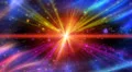 Abstract fantasy motion background, shining lights and particles HD Footage