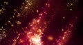 Abstract fantasy motion background, shining lights and particles HD Footage