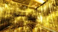 Abstract fantasy motion background, shining lights and particles HD Footage