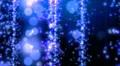 Abstract fantasy motion background, shining lights and particles HD Footage