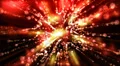 Abstract fantasy motion background, shining lights and particles HD Footage