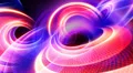 Abstract fantasy motion background, shining lights and particles HD Footage