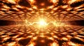 Abstract fantasy motion background, shining lights and particles HD Footage