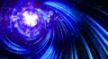 Abstract fantasy motion background, shining lights and particles HD Footage