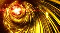 Abstract fantasy motion background, shining lights and particles HD Footage