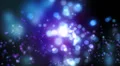 Abstract fantasy motion background, shining lights and particles loop HD Footage