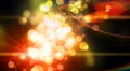 Abstract fantasy motion background, shining lights and particles HD Footage