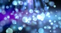 Abstract fantasy motion background, shining lights and particles HD Footage