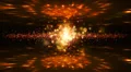 Abstract fantasy motion background, shining lights and particles HD Footage