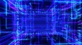 Abstract fantasy motion background, shining lights and particles HD Footage