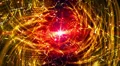 Abstract fantasy motion background, shining lights and particles HD Footage