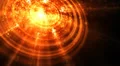 Abstract fantasy motion background, shining lights and particles HD Footage