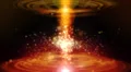 Abstract fantasy motion background, shining lights and particles HD Footage