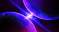 Abstract fantasy motion background, shining lights and particles HD Footage