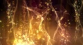 Abstract fantasy motion background, shining lights and particles HD Footage
