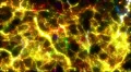 Abstract fantasy motion background, shining lights and particles HD Footage