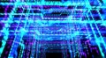 Abstract fantasy motion background, shining lights and particles HD Footage