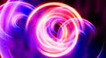 Abstract fantasy motion background, shining lights and particles HD Footage