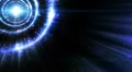 Abstract fantasy motion background, shining lights and particles HD Footage