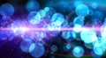 Abstract fantasy motion background, shining lights and particles HD Footage