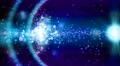 Abstract fantasy motion background, shining lights and particles HD Footage