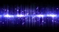 Abstract fantasy motion background, shining lights and particles HD Footage