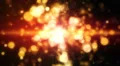 Abstract fantasy motion background, shining lights and particles HD Footage