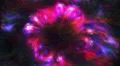 Abstract fantasy motion background, shining lights and particles HD Footage