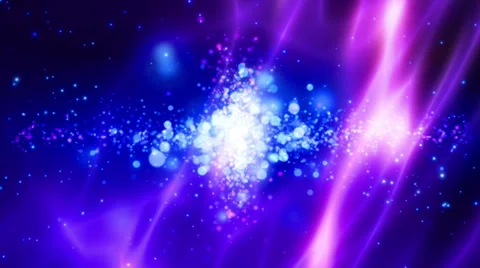 Abstract fantasy motion background, shining lights and particles 스톡 동영상 27973152