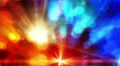 Abstract fantasy motion background, shining lights and particles HD Footage