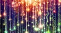 Abstract fantasy motion background, shining lights and particles HD Footage