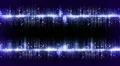 Abstract fantasy motion background, shining lights and particles HD Footage