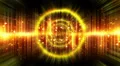 Abstract fantasy motion background, shining lights and particles HD Footage