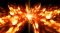 Abstract fantasy motion background, shining lights and particles HD Footage