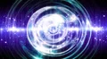 Abstract fantasy motion background, shining lights and particles HD Footage