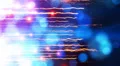 Abstract fantasy motion background, shining lights and particles HD Footage