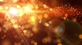 Abstract fantasy motion background, shining lights and particles HD Footage