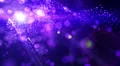 Abstract fantasy motion background, shining lights and particles HD Footage