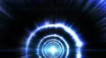Abstract fantasy motion background, shining lights and particles HD Footage