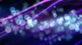 Abstract fantasy motion background, shining lights and particles HD Footage
