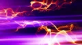 Abstract fantasy motion background, shining lights and particles HD Footage