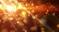Abstract fantasy motion background, shining lights and particles HD Footage
