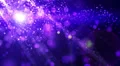Abstract fantasy motion background, shining lights and particles HD Footage