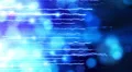Abstract fantasy motion background, shining lights and particles HD Footage