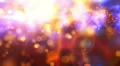 Abstract fantasy motion background, shining lights and particles HD Footage